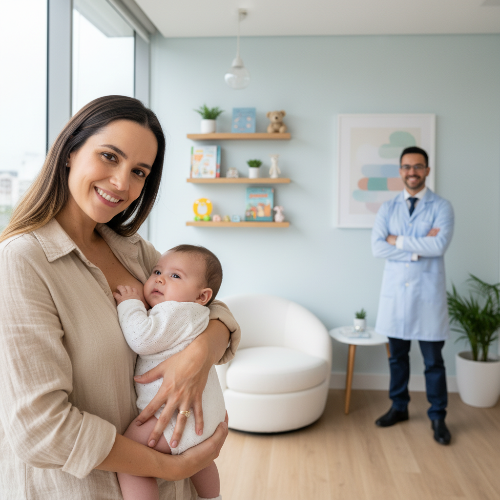 Amamentação e Mordida Correta: A Base para um Sorriso Saudável